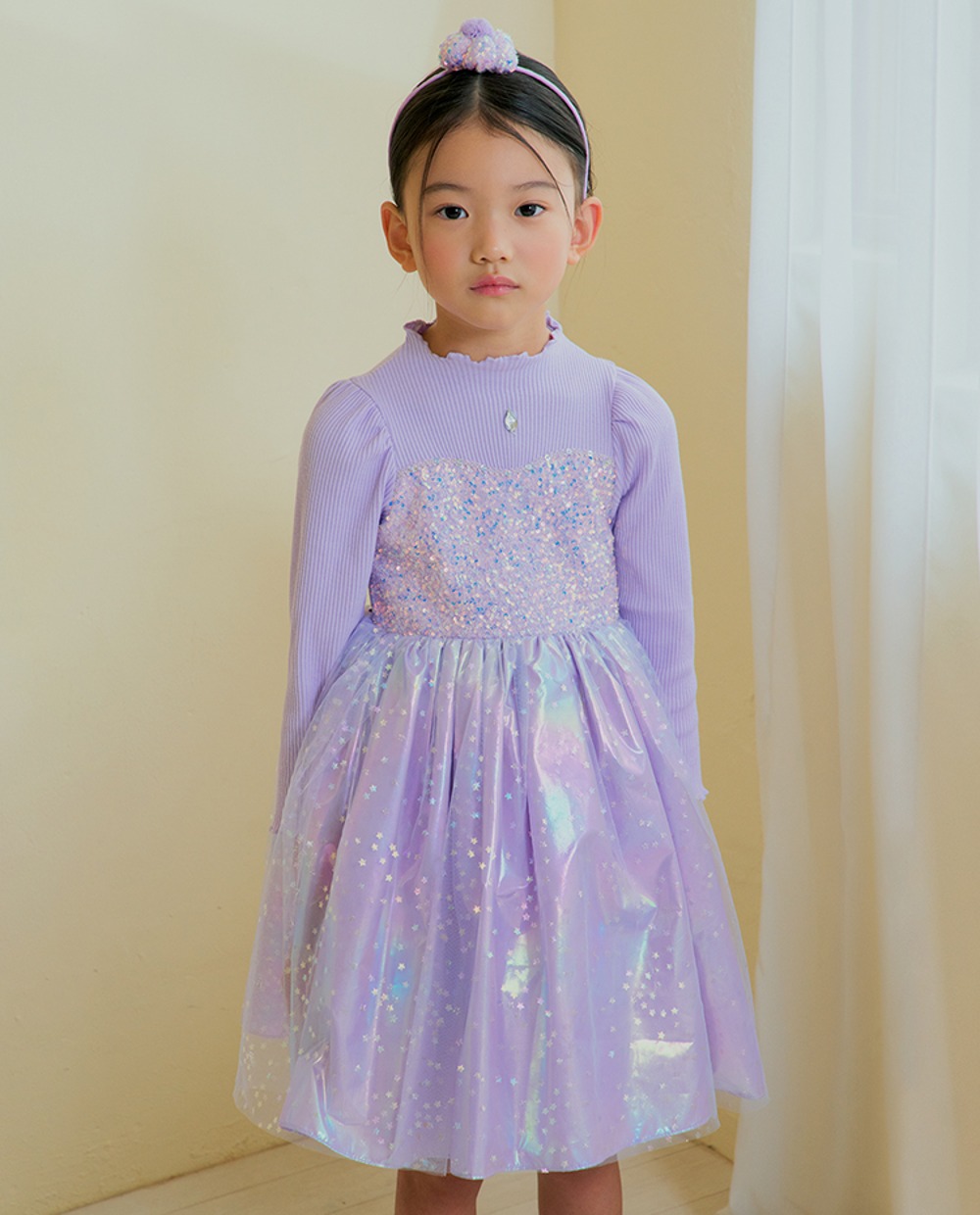 프리미엄 오로라 공주 튜튜 드레스(Purple)