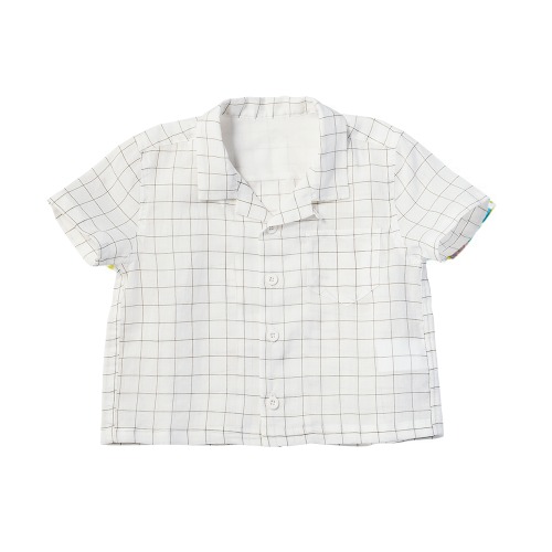 [단종 세일]doudou shirts graph white