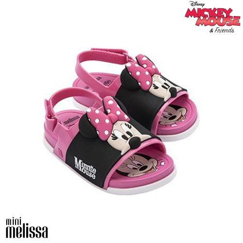 [Mini Melissa] 비치슬라이드+미키앤프랜즈-핑크(미니마우스) (130~190)